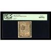 Pennsylvania April 25, 1776 9d PCGS Gem New