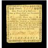 Image 1 : Rhode Island May 22, 1777 $1/9 Very Fine.