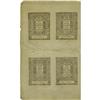 Image 2 : Rhode Island May 1786 Uncut Sheet of Four