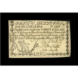 South Carolina February 8, 1779 $60 Extremely