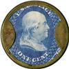 HB-49 EP-6a 1¢ Joseph L. Bates Fancygoods Choice