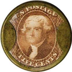 HB-122 EP-77 5¢ Tremont House Gage Brothers &