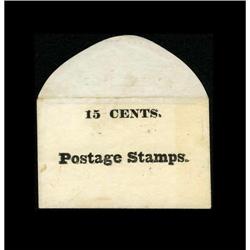 Postage Stamp Envelope 15¢ Uncirculated.