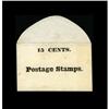 Image 1 : Postage Stamp Envelope 15¢ Uncirculated.