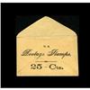 Image 1 : Postage Stamp Envelope 25¢ Crisp Uncirculated.