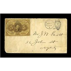 Fr. 1230 Used As Postage.