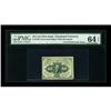 Fr. 1240 10c First Issue PMG Choice Uncirculated