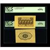 Fr. 1282sp 25¢ First Issue Wide Margin Pair PCGS