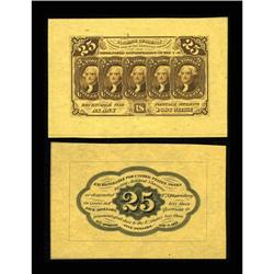 Fr. 1282sp 25c First Issue Gem New.