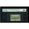 Fr. 1310 50¢ First Issue PMG Gem Uncirculated 65