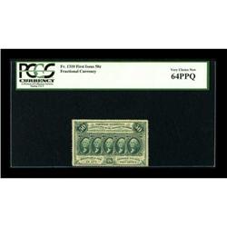 Fr. 1310 50c First Issue PCGS Very Choice New