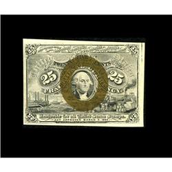 Fr. 1283 25c Second Issue New.