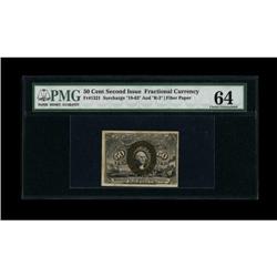 Fr. 1321 50c Second Issue PMG Choice