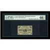 Fr. 1226 3¢ Third Issue PMG Gem Uncirculated 66