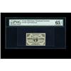 Fr. 1226 3c Third Issue PMG Gem Uncirculated 65
