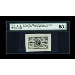 Fr. 1227SP 3c Third Issue PMG Gem Uncirculated