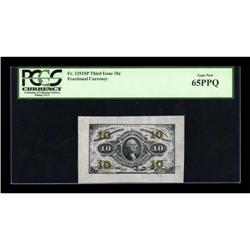 Fr. 1251sp 10c Third Issue PCGS Gem New 65PPQ.