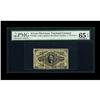 Fr. 1252 10c Third Issue PMG Gem Uncirculated 65