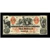 T22 $10 1861 Criswell and Fricke Plate Note