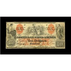 T22 $10 1861. Cr-152 PF-2.