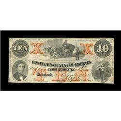 T23 $10 1861 Cr. 153 PF-1.