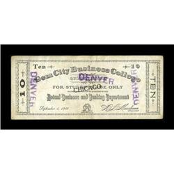 Denver, CO- Gem City Business College $10 Sept.