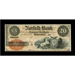 Norfolk, CT- Norfolk Bank $20 G14a