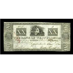 Appalachicola, FL- Bank of West Florida $20 Nov.