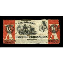 Fernandina, FL- Bank of Fernandina $10 G4a