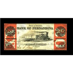 Fernandina, FL- Bank of Fernandina $20 Dec. 1,