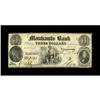 Ft. Leavenworth, KS- Merchants Bank $3 Aug. 21,
