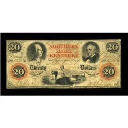 Lexington, KY- Northern Bank of Kentucky $20 G80