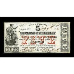 Covington, LA- Parish of St. Tammany $5 July 7,