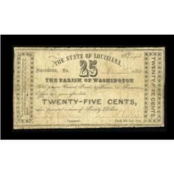 Franklinton, LA- Parish of Washington 25¢ Aug.