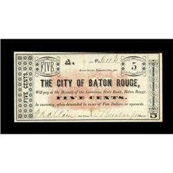 Baton Rouge, LA- City of Baton Rouge 5¢ Dec. 17,