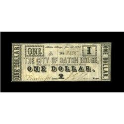 Baton Rouge, LA- City of Baton Rouge $1 Jan. 2,