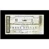Image 1 : Franklin, LA- Town of Franklin $3 Oct. 25, 1862