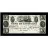 New Orleans, LA- Bank of Louisiana $20 G44 Proof