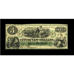 New Orleans, LA- City of New Orleans $3 Jan. 1,