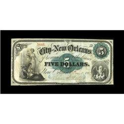 New Orleans, LA- City of New Orleans $5 Jan. 1,