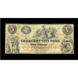 New Orleans, LA- Crescent City Bank $5 G2a