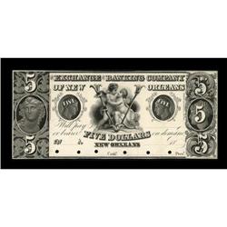 New Orleans, LA- Exchange & Banking Company $5