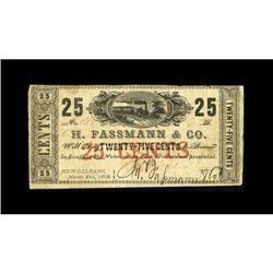 New Orleans, LA- H. Fassman & Co. 25¢ March 22,