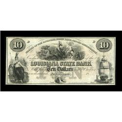 New Orleans, LA- Louisiana State Bank $10 G82a