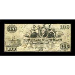 New Orleans, LA- Louisiana State Bank $100 Jan.