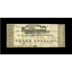 New Orleans, LA- J.J. McKeever $3 May 18, 1862