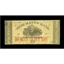 New Orleans, LA- Merchants' Bank $1.50 May 27,