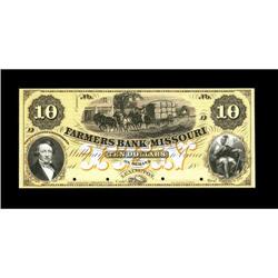 Lexington, MO- Farmers Bank of Missouri $10 G46a