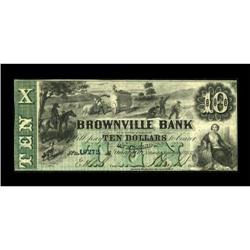 Brownville, NE- Brownville Bank $10 Sept. 1,