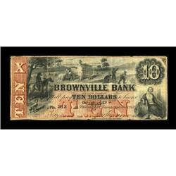 Brownville, NE- Brownville Bank $10 Sept. 1,